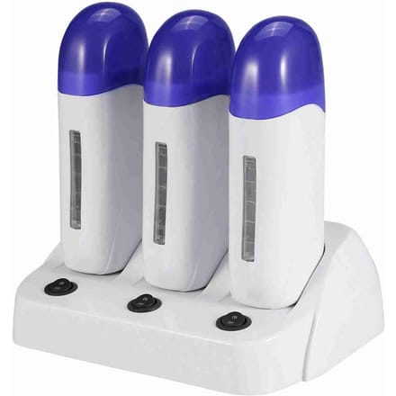 Cartridge Wax Ontharingsroller Warmer Verwarmer Waxen Lichaamshaar Verwijderingsmachine Triple EU PLUG