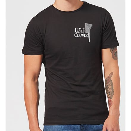 Leave It To The Cleaver T-shirt - Zwart - 5XL