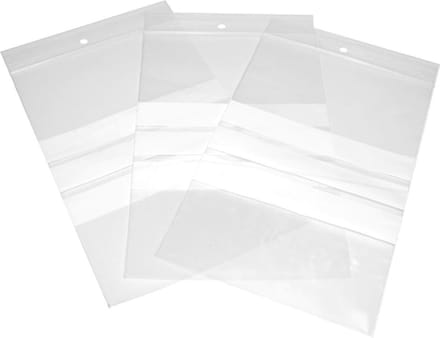 Gripseal met schrijfvlak - transparant - 100 x 150 mm - 1000 stuks