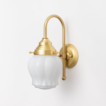 Wandlamp Eden Meander Messing - Art Deco Trade