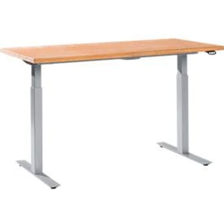 Hoogte verstelbare werktafel,2 motoren, multiplex, 1500 x 700 mm
