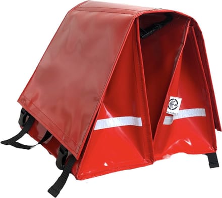 Du Baj large LUXE - Dubbele Fietstas - 45 l - Red