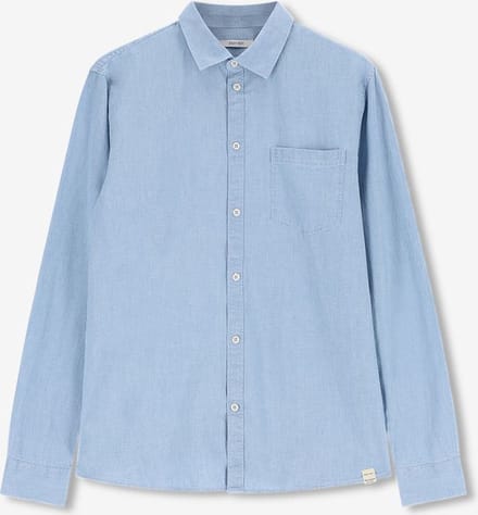 Sissy-Boy - lichtblauwe chambray overhemd