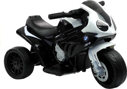 Elektrische kindermotor - BMW S1000RR - 2 tot 5 km/u - zwart