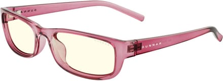 GUNNAR - ELIN Gaming Bril - Computerbril - Blauw Licht Bril - Blue Light Glasses 0.2 Sterkte - Plum/Crystal - Clear