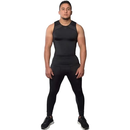 Joya Rashguard Tanktop - Zwart/Zwart (Beschikbaar in verschillende maten)
