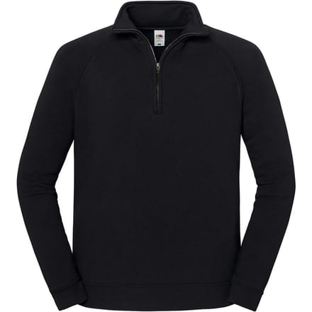 Fruit of the Loom Unisex Volwassen Iconic Premium Sweatshirt (Zwart)