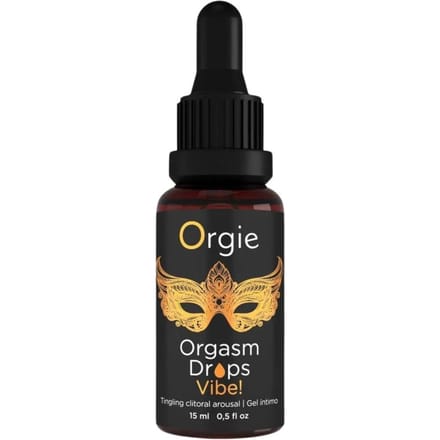 Orgie - Orgasm Drops Vibe! - Stimulating Drops - 0.5 fl oz / 15 ml