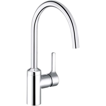 Kludi Bingo Star - Eengreeps keukenkraan, voor lagedruk boilers, rvs 428099678