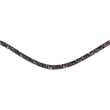 Frontaal voor paard HKM Rosegold Glamour Style