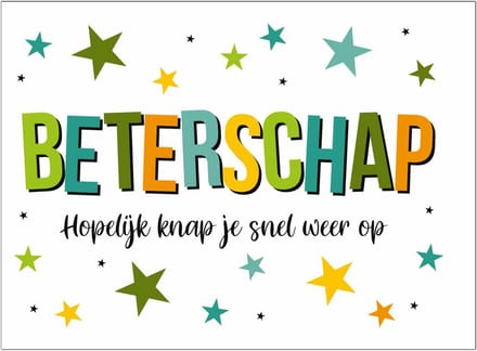 Wenskaart Beterschap