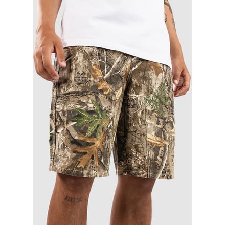 Empyre Real Tree Loose Fit Double Knee Sk8 Korte Broek camouflage