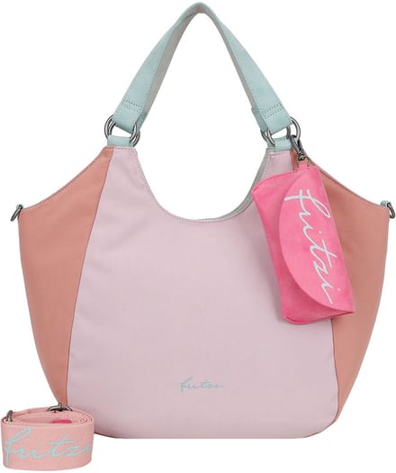 Fritzi aus Preußen Schoudertas Maxi Limited Sky Shopper Happy Summer Roze