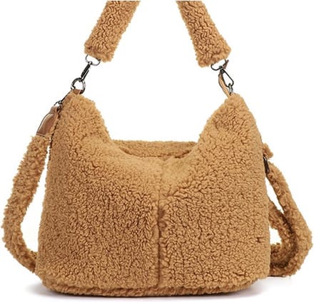 Camel teddy schoudertas Palma OLT12650
