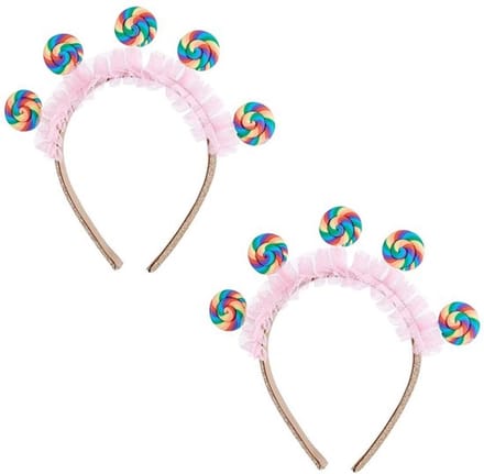 Dailygoods- Hoofddeksel Lolly - Kleurrijke Hoofddeksel