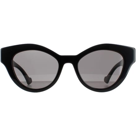 Gucci Cat Eye Dames Zwart Grijs GG0957S Zonnebril