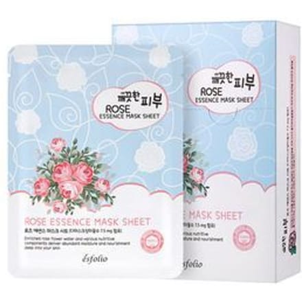 esfolio - Rose Essence Mask Sheet Set 25ml x 10pcs