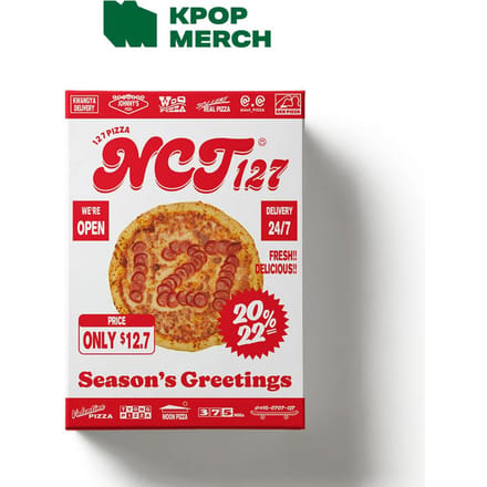 NCT 127 - 2022 Seizoensgroeten red
