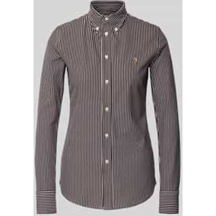Overhemdblouse met knoopsluiting