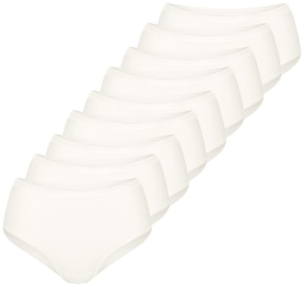 sloggi Dames midi slip 9 pack GO Daily Cotton