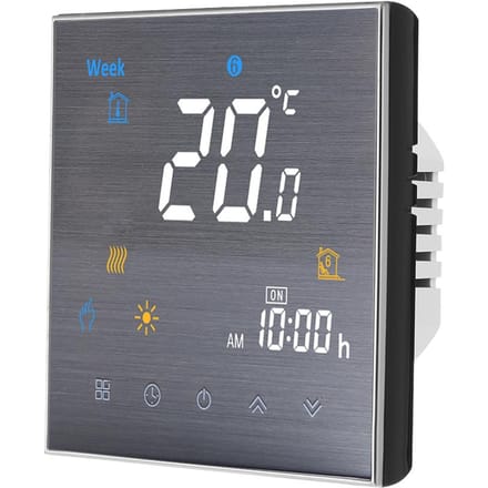 BTH-3000L-GALW WiFi slimme thermostaat voor waterverwarming Digitale temperatuurregelaar Groot LCD-scherm GC