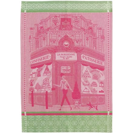 Jacquard theedoek patisserie Winkler