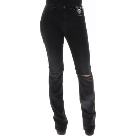 Diesel Dames Zwarte Jeans