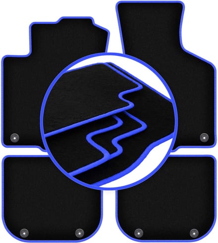 CARLUX-BLUE automatten voor: Audi A3 8L hatchback (1996-2001)