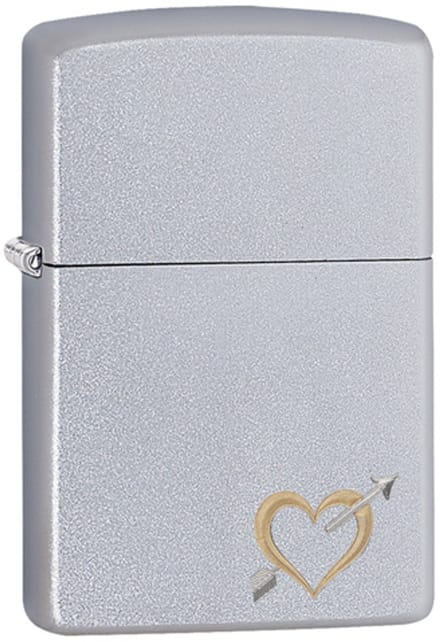 Zippo aansteker Heart & arrow