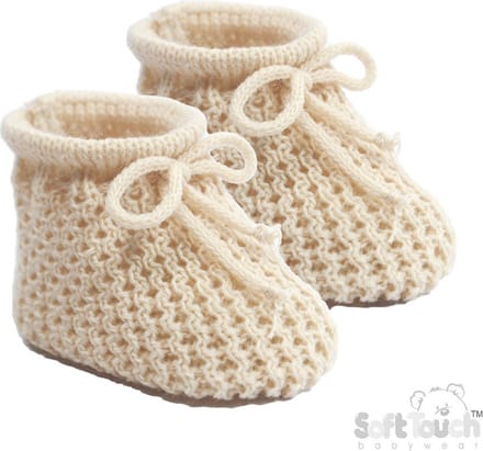 Soft Touch Babyslofjes New Born 0-3 Maanden Unisex Coffee S401-COF