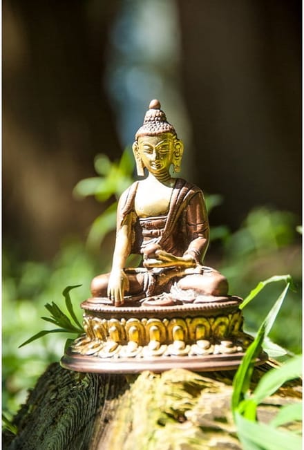 Boeddha zittend 12 cm