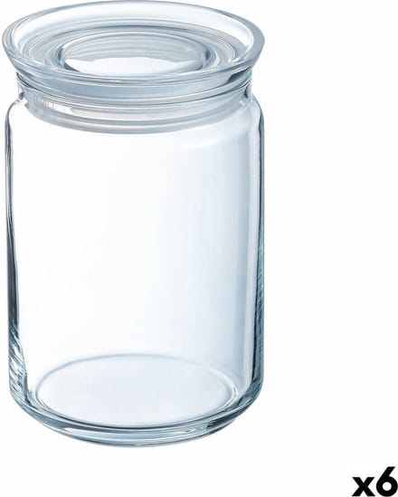 Blik Luminarc Pav Transparant Siliconen Glas 750 ml (6 Stuks)