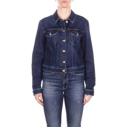 Dondup Jassen Denim blauw