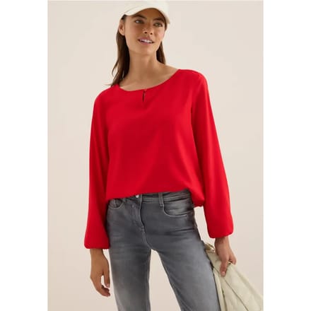 Blouse in effen kleur