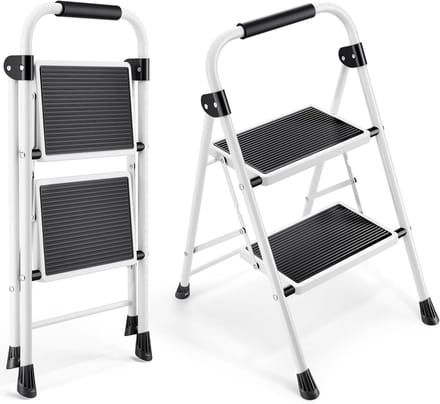 Huishoudtrap - Trapladder Inklapbaar - Keukentrap - Woonaccessoire