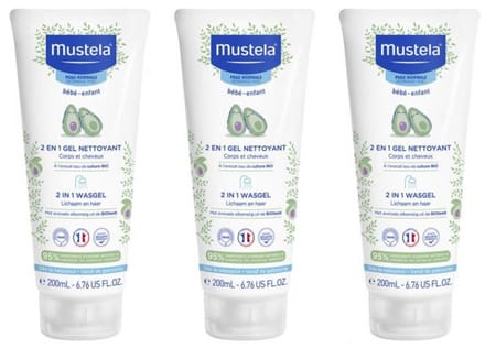 Mustela 2in1 Avocado Reinigingsgel 200 ml