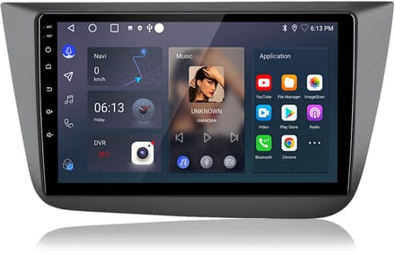 JUNSUN Autoradio - Geschikt voor Seat Altea 2004-2015, - Android 15 - 2+32 GB - Draadloos Carplay & Android Auto - Bluetooth - GPS Navigatiesysteem - WIFI - RDS - 9-inch IPS Touchscreen, DSP, Quad-core processor