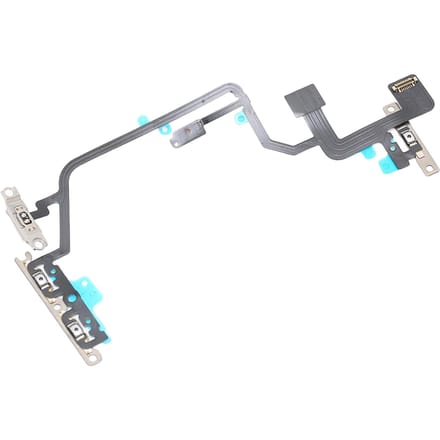 Aan/Uit Volume Flexibele Flat Kabel Accessoire Onderdeel Vervanging voor IPhone XR gray