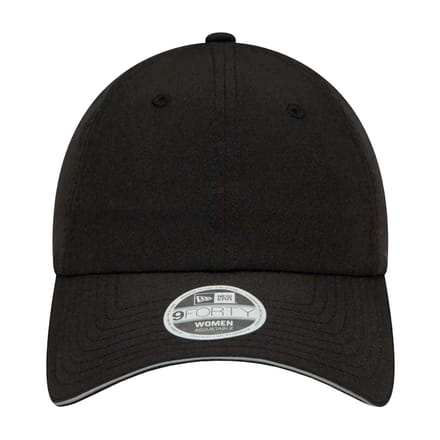 New Era Dames/Dames 9Forty Ponytail Baseball Cap (Zwart)