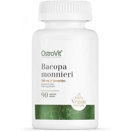 Supplementen - Bacopa Monnieri 200mg - 90 Tablets OstroVit - 90 Tabletten