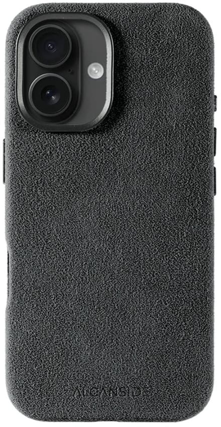 iPhone 16 - Alcantara Case - Space Grey
