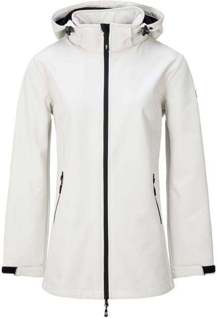 Nordberg Iris Dames Softshell Ls05401-mm - Kleur Wit - Maat XL