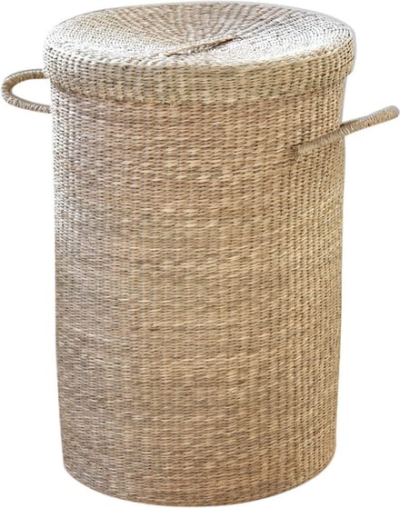 CALICOSY - Natuurlijke zeebies wasmand met twee hengsels 40x60cm
