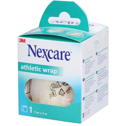 Nexcare Athletic Wrap Zelfklev. Wit 5cmx2,5m 1