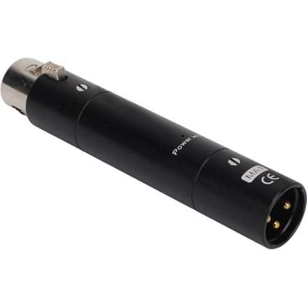 Inline Microfoonvoorversterker Verliesvrije Versterking Dynamische Actieve Inline Microfoonbooster Voorversterker met zwart