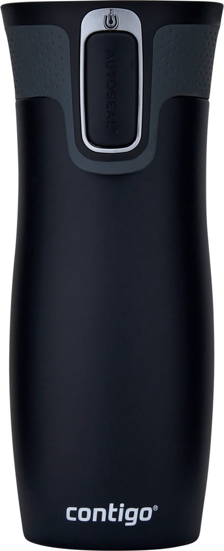 Contigo West Loop Autoseal Thermosbeker, Isoleerbeker, 470 ml | Matte Black