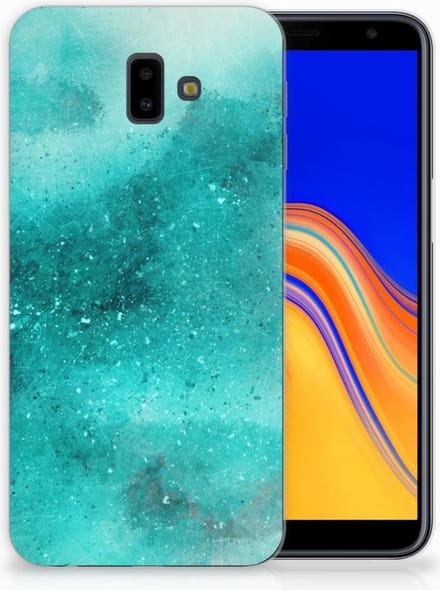 Hoesje maken Samsung Galaxy J6 Plus (2018) Painting Blue