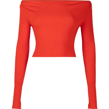 AllSaints Hera Dress Flame Red Größe: L | Longsleeves Outlet | Damen | Rot