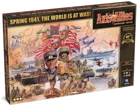 Axis & Allies: Anniversary Edition - Bordspel - Engelstalig - Tweede Wereldoorlog