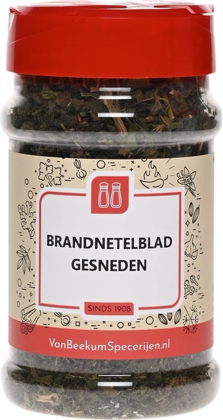 Van Beekum Specerijen - Brandnetelblad Gesneden - Strooibus 30 Gram
